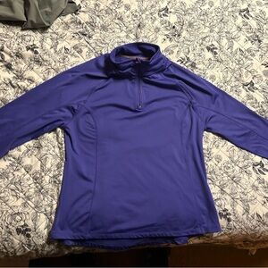 Purple Warm Systems Quarter-Zip Pullover XL